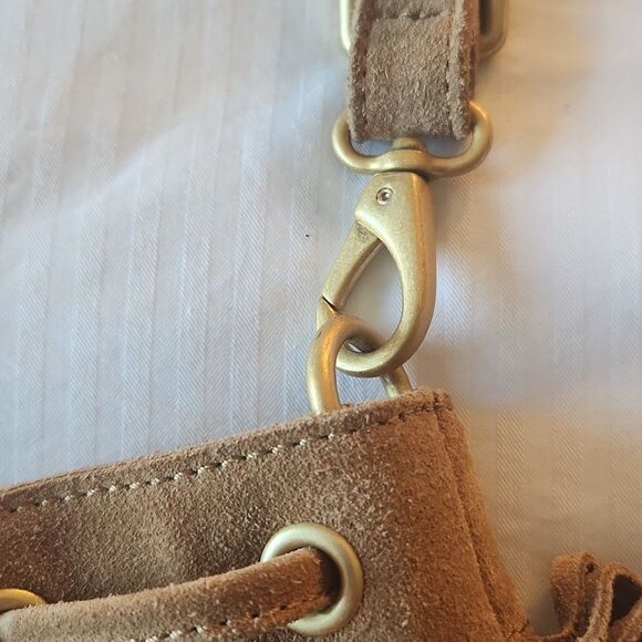 Linea Pelle Leather Fringe Purse - Picture 7 of 12